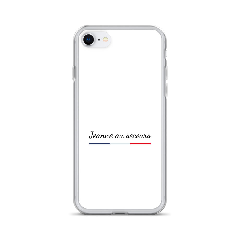 Coque iPhone Jeanne au secours - Sedurro