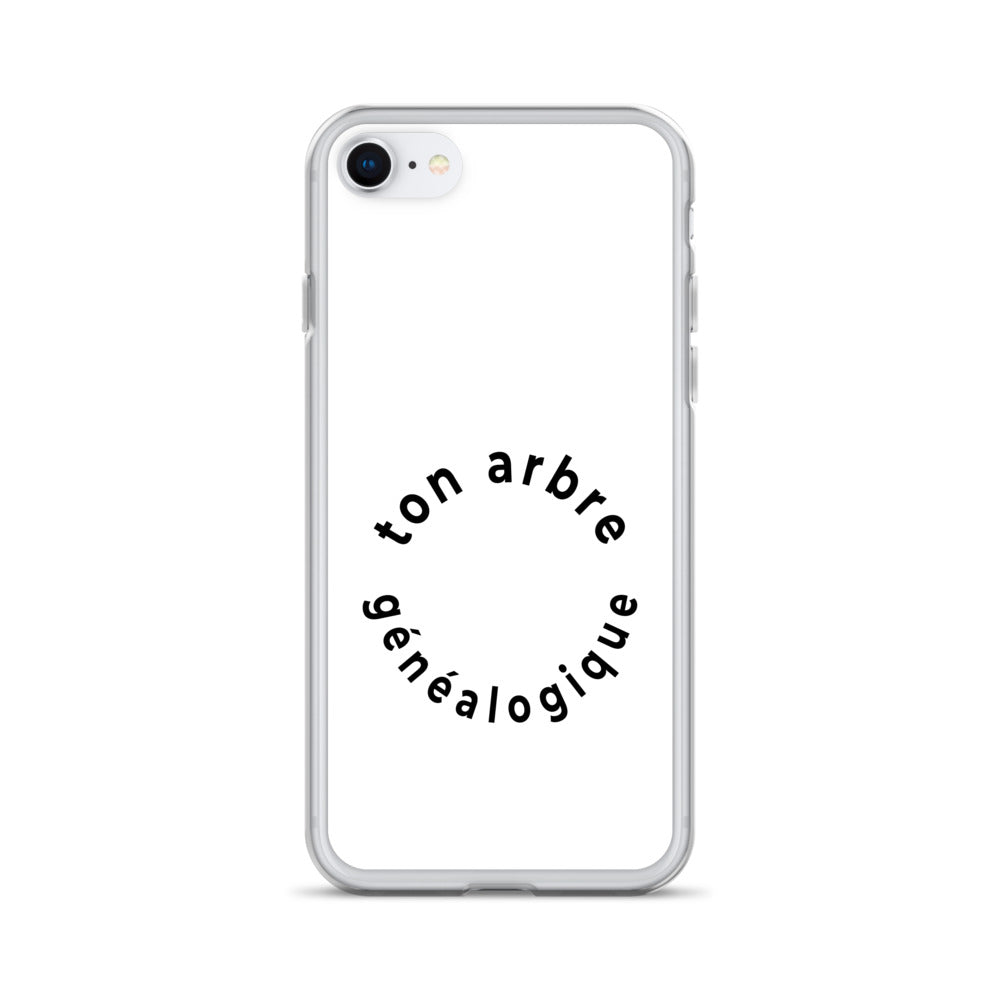 Coque iPhone Ton arbre généalogique en forme de cercle - Sedurro