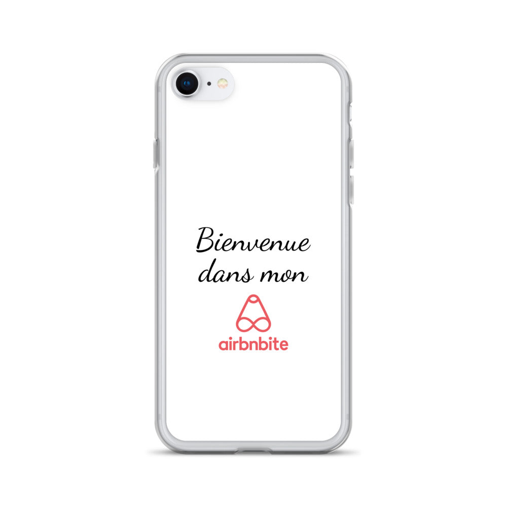 Coque iPhone Bienvenue dans mon airbnbite - Sedurro