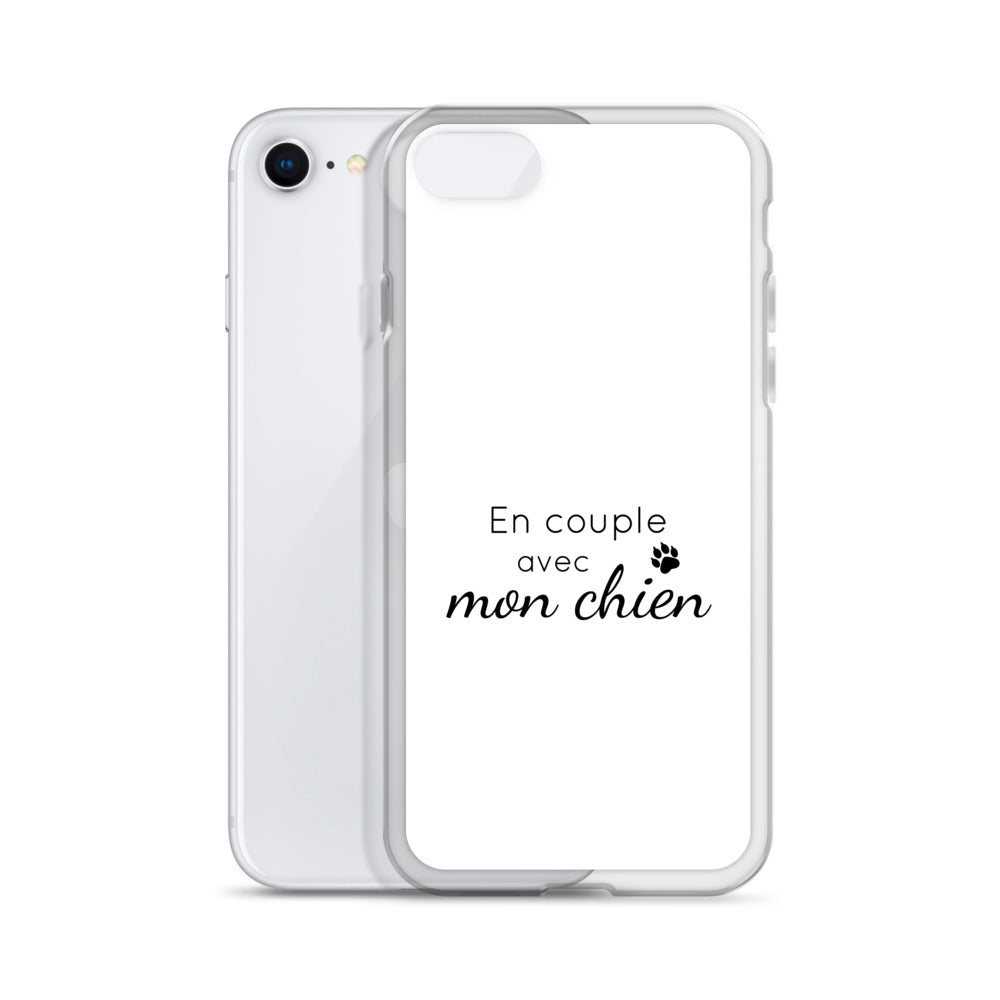 Coque iPhone En couple avec mon chien - Sedurro