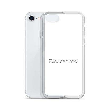 Coque iPhone Exsucez moi - Sedurro