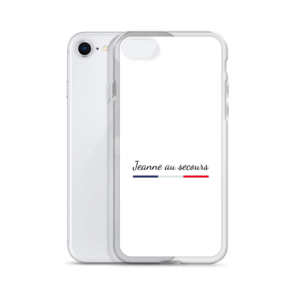 Coque iPhone Jeanne au secours - Sedurro