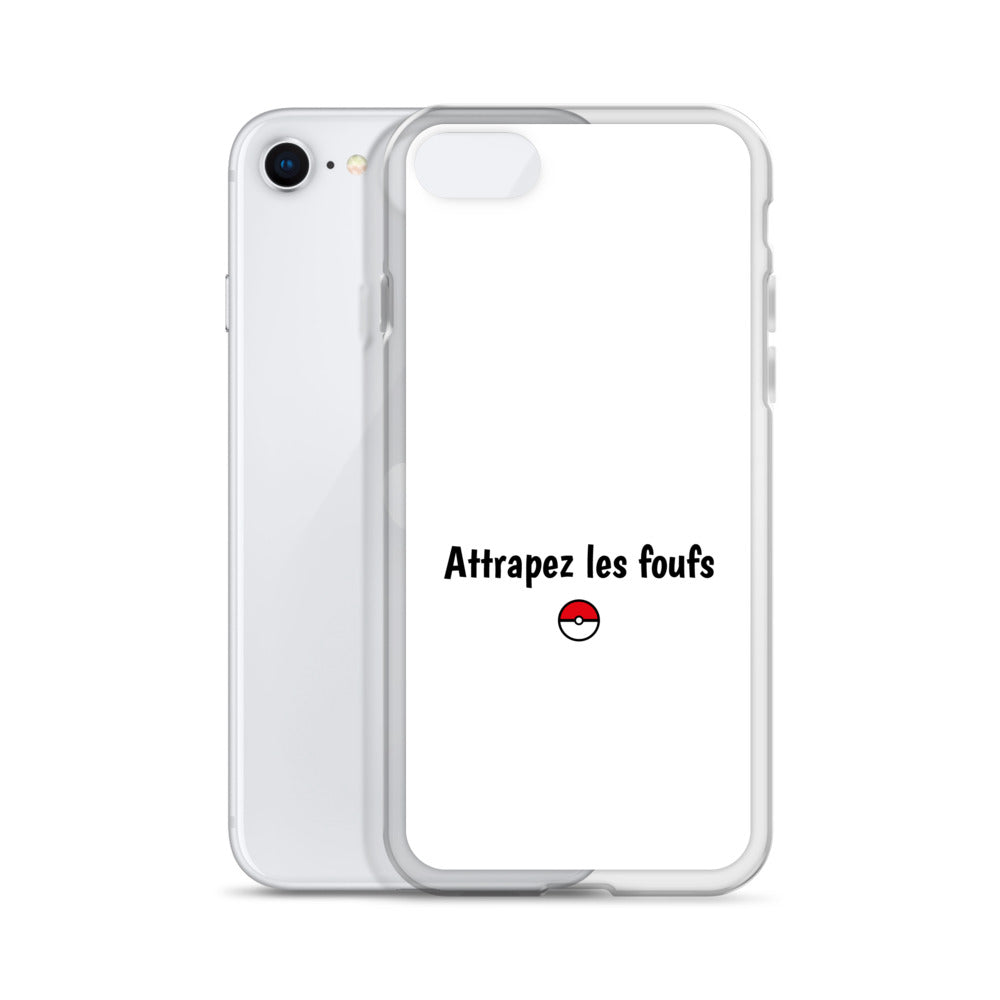 Coque iPhone Attrapez les foufs - Sedurro