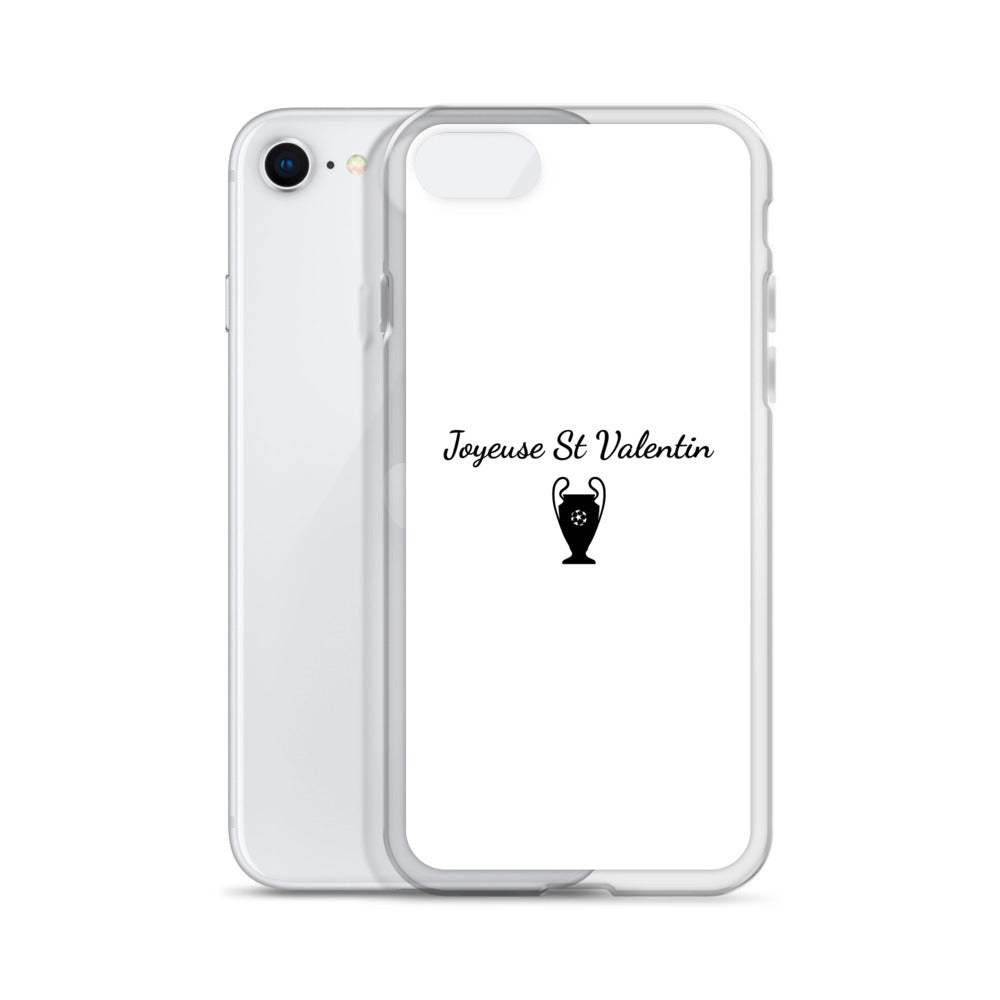 Coque iPhone Joyeuse Saint Valentin Ligue des Champions - Sedurro