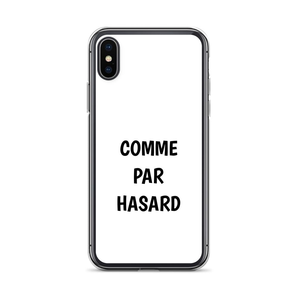 Coque iPhone Comme par hasard - Sedurro