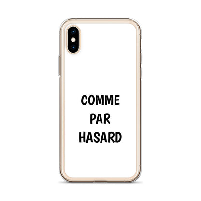 Coque iPhone Comme par hasard - Sedurro