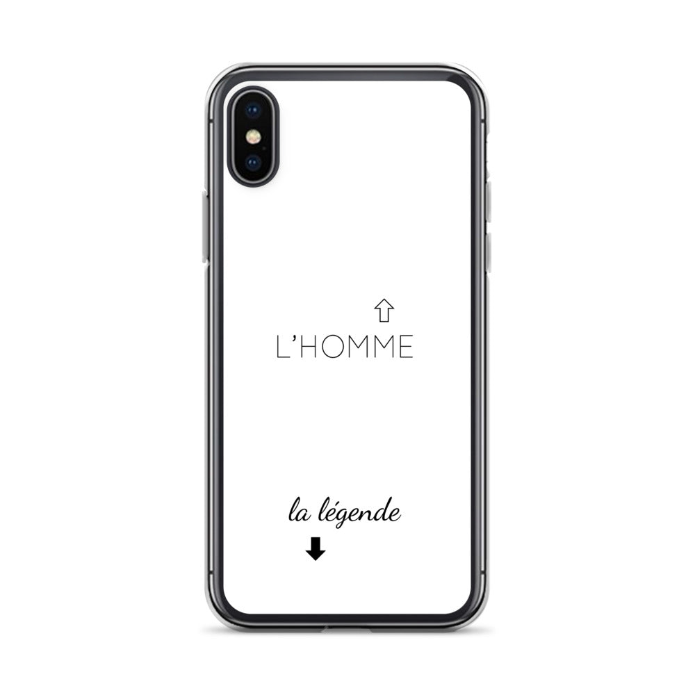 Coque iPhone L'homme et la légende - Sedurro