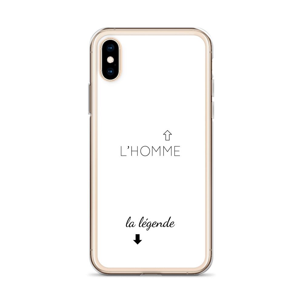 Coque iPhone L'homme et la légende - Sedurro