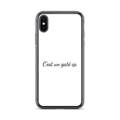 Coque iPhone C'est un gaté ça - Sedurro