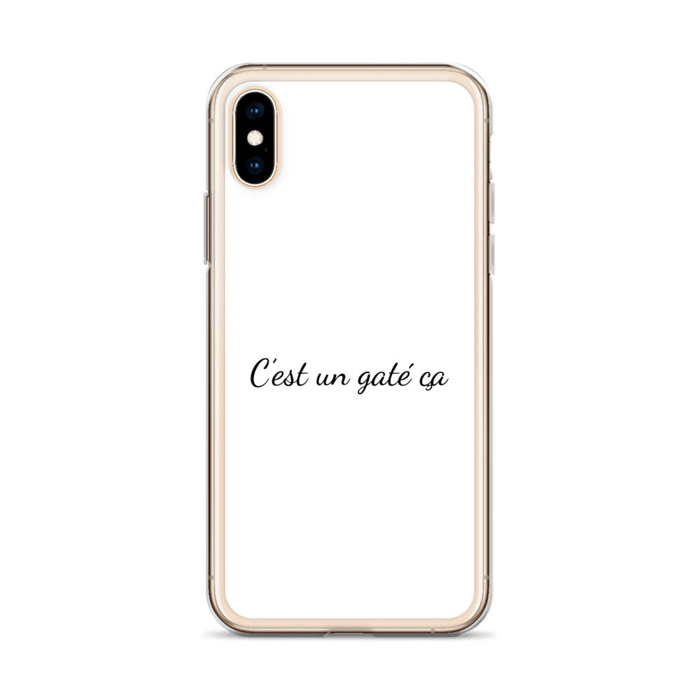 Coque iPhone C'est un gaté ça - Sedurro