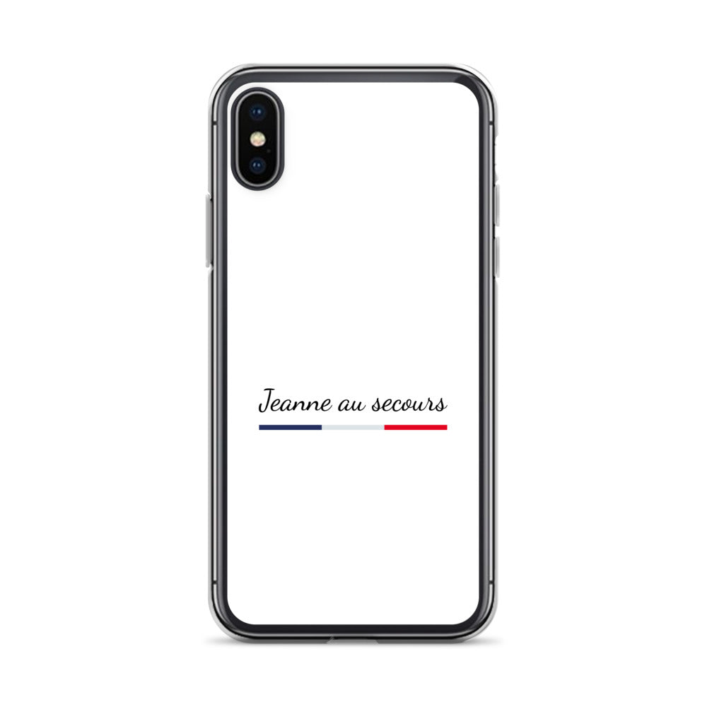 Coque iPhone Jeanne au secours - Sedurro