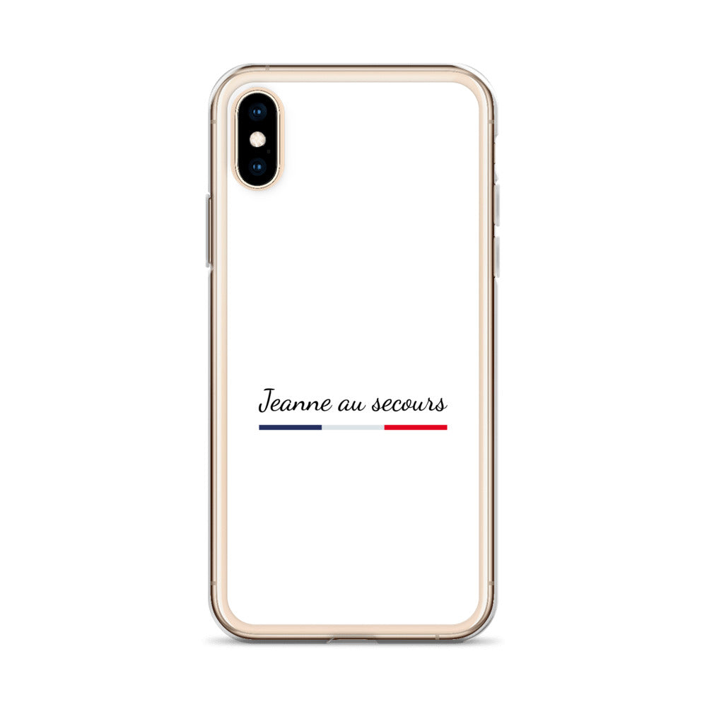 Coque iPhone Jeanne au secours - Sedurro