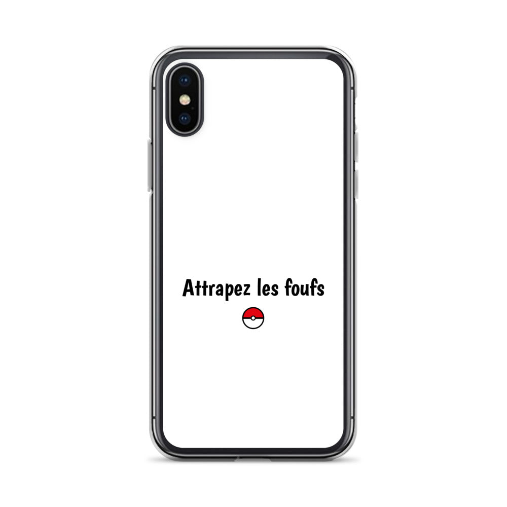 Coque iPhone Attrapez les foufs - Sedurro