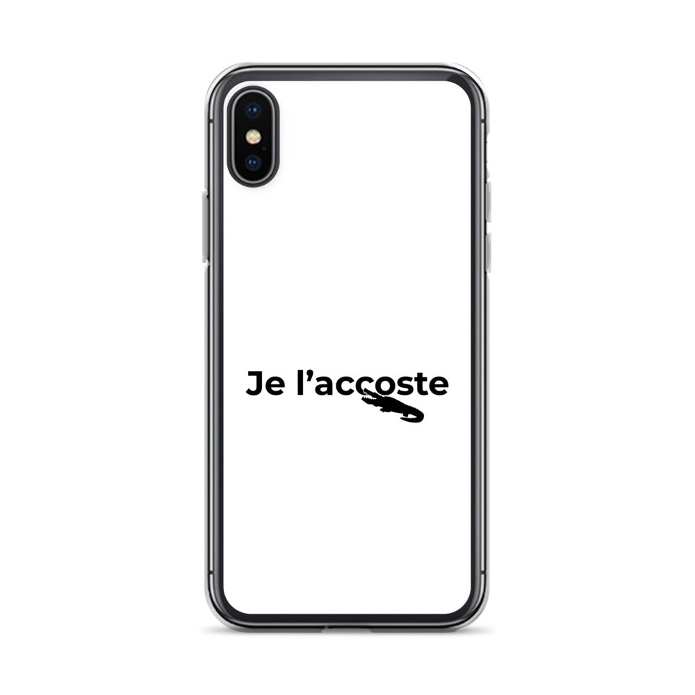 Coque iPhone Je l'accoste - Sedurro