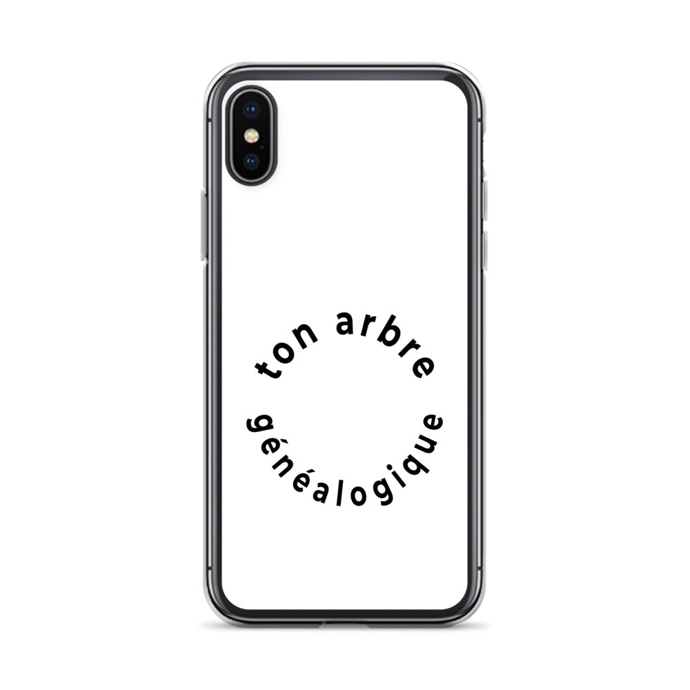 Coque iPhone Ton arbre généalogique en forme de cercle - Sedurro