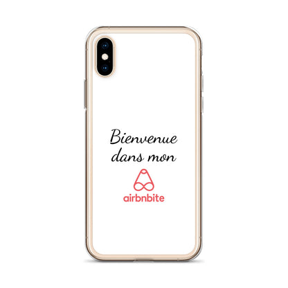 Coque iPhone Bienvenue dans mon airbnbite - Sedurro