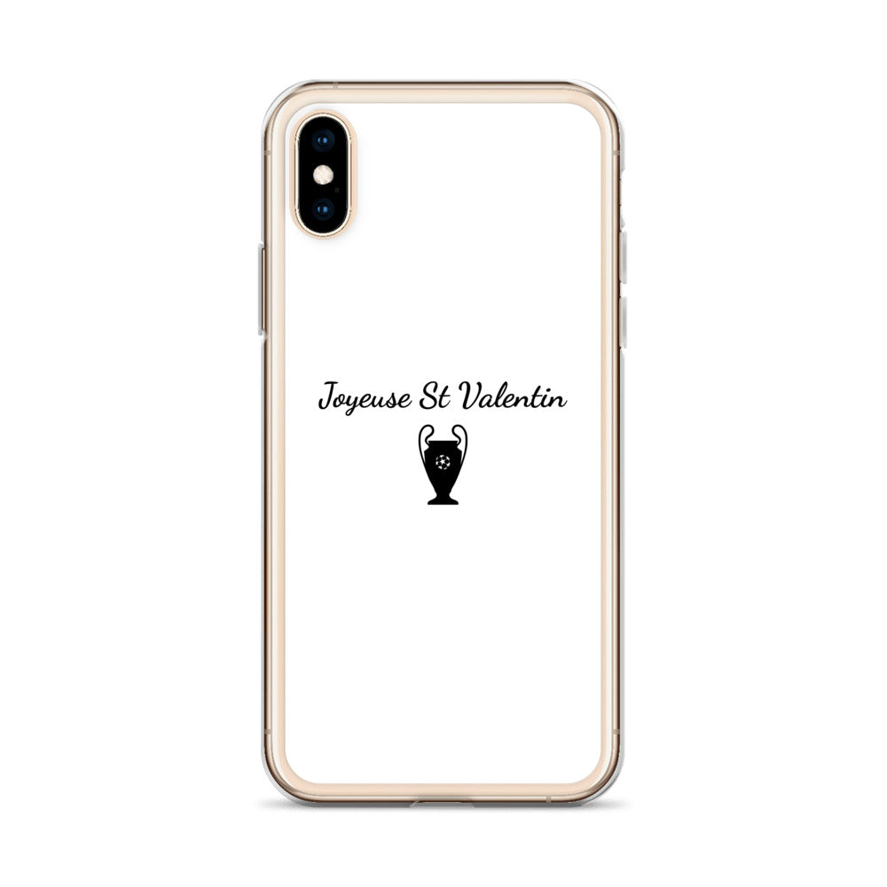 Coque iPhone Joyeuse Saint Valentin Ligue des Champions - Sedurro