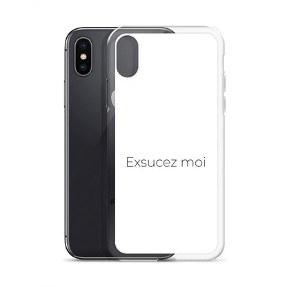 Coque iPhone Exsucez moi - Sedurro