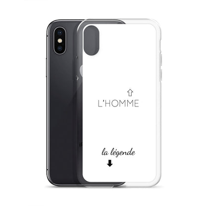 Coque iPhone L'homme et la légende - Sedurro