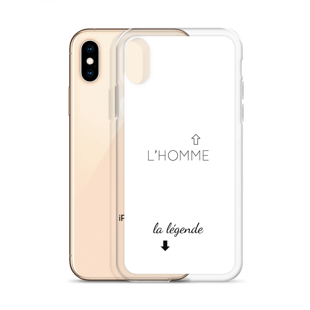 Coque iPhone L'homme et la légende - Sedurro