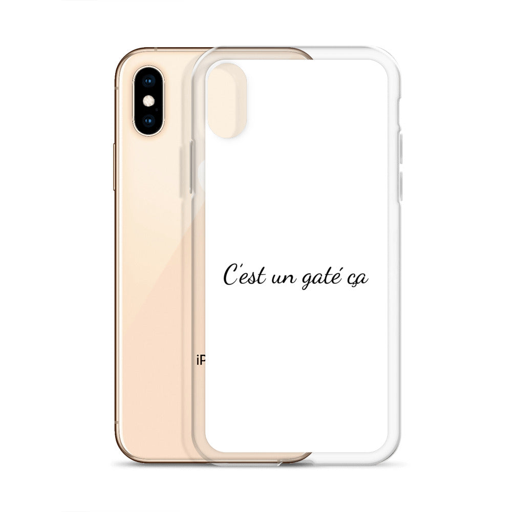 Coque iPhone C'est un gaté ça - Sedurro