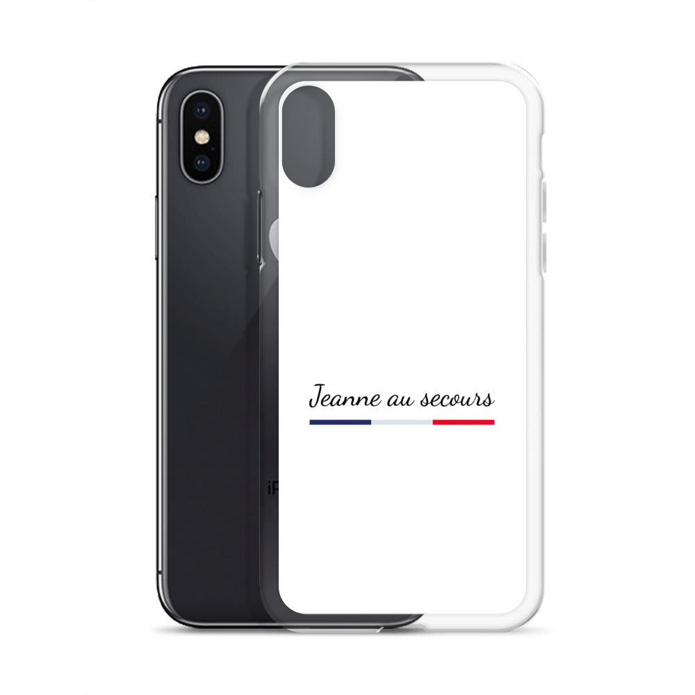 Coque iPhone Jeanne au secours - Sedurro