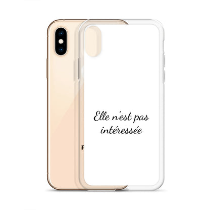 Coque iPhone Elle n'est pas intéressée Sedurro