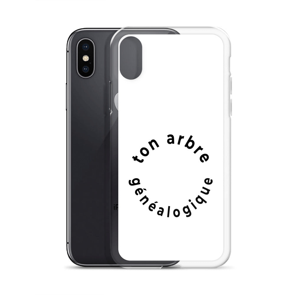 Coque iPhone Ton arbre généalogique en forme de cercle - Sedurro