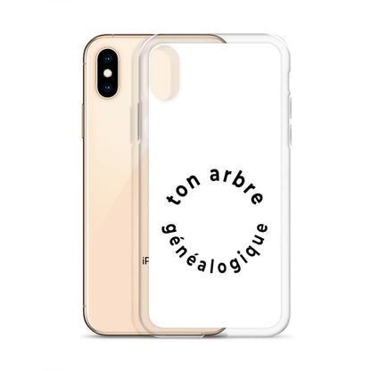 Coque iPhone Ton arbre généalogique en forme de cercle - Sedurro