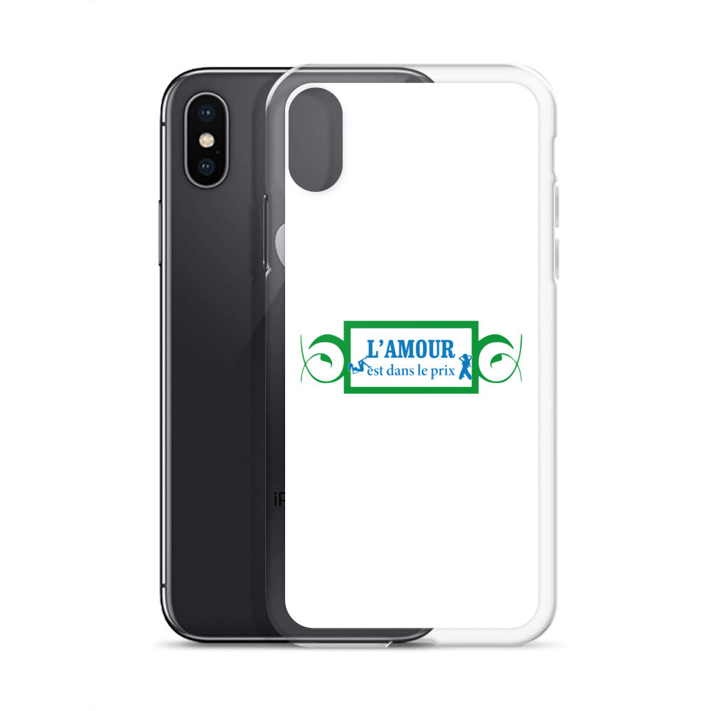 Coque iPhone L'amour est dans le prix - Sedurro