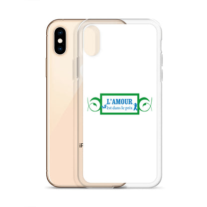 Coque iPhone L'amour est dans le prix - Sedurro