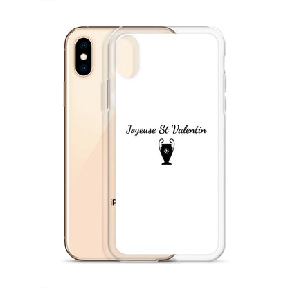 Coque iPhone Joyeuse Saint Valentin Ligue des Champions - Sedurro