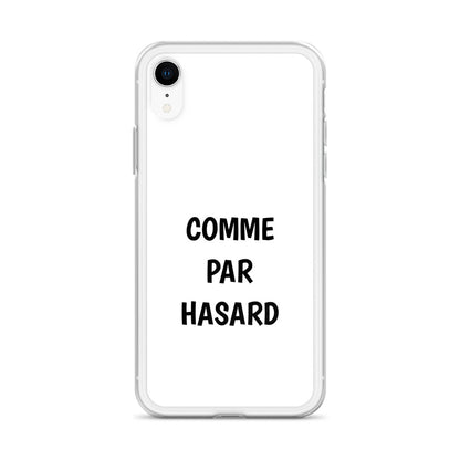 Coque iPhone Comme par hasard - Sedurro