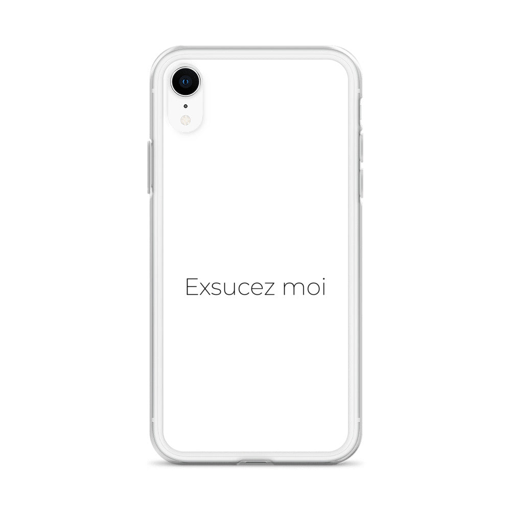 Coque iPhone Exsucez moi - Sedurro