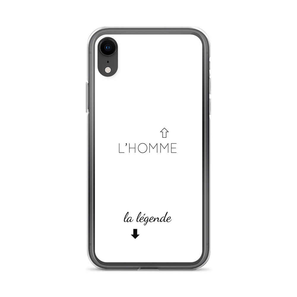 Coque iPhone L'homme et la légende - Sedurro