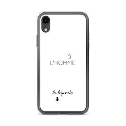 Coque iPhone L'homme et la légende - Sedurro