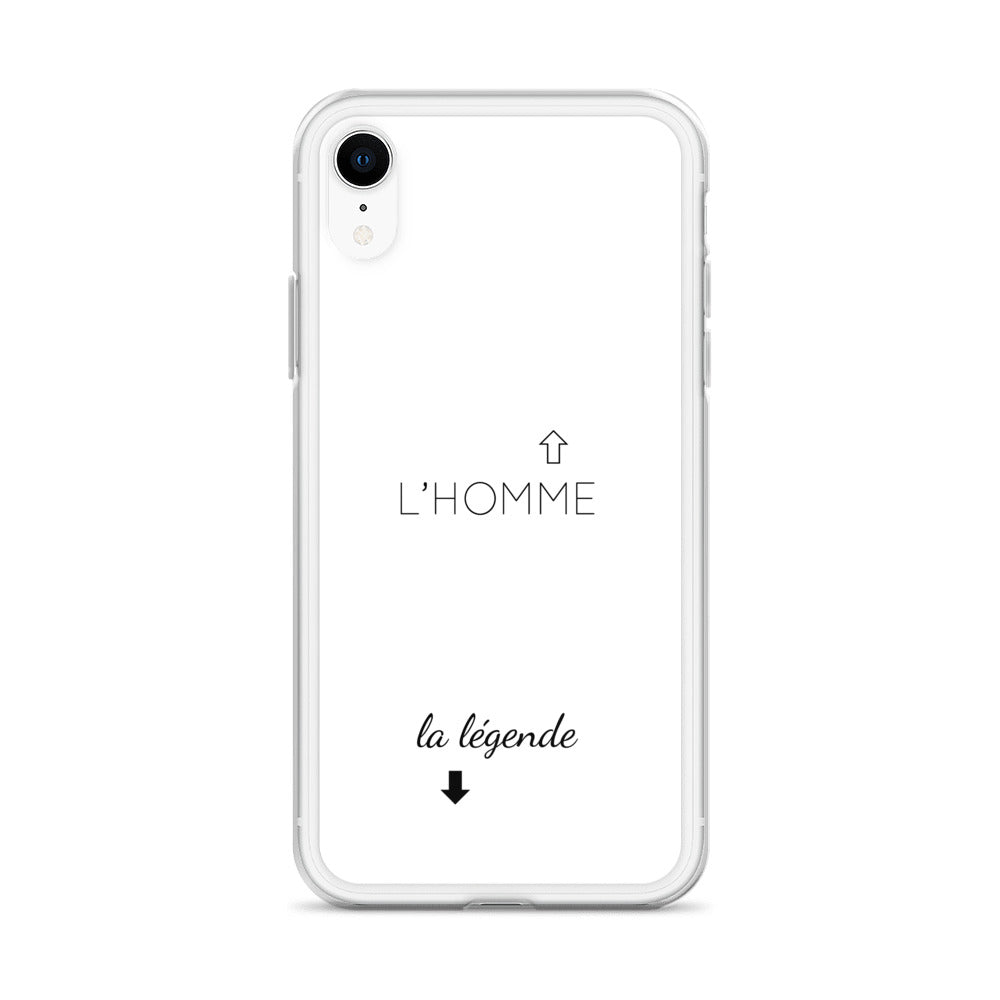 Coque iPhone L'homme et la légende - Sedurro