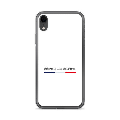 Coque iPhone Jeanne au secours - Sedurro