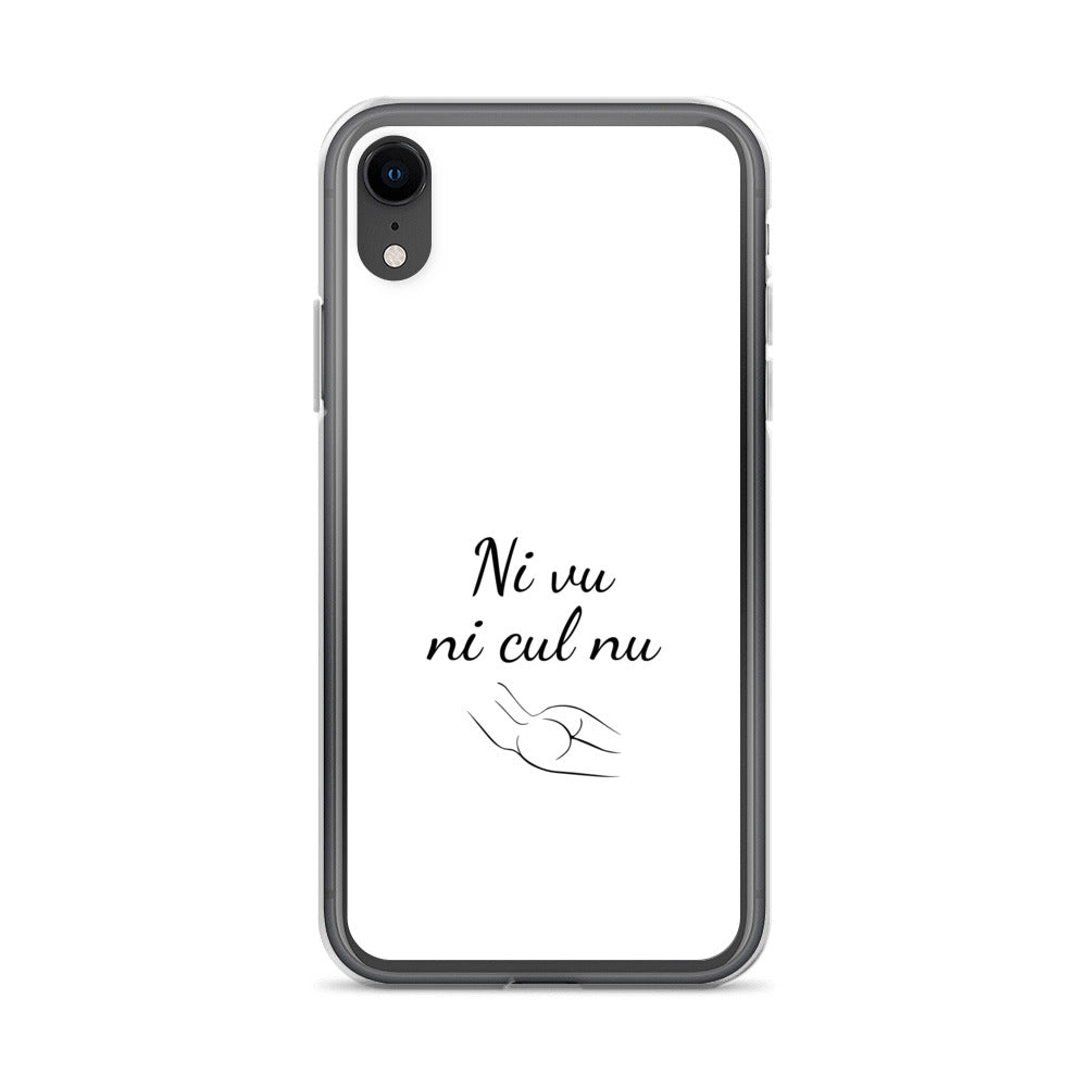 Coque iPhone Ni vu ni cul nu - Sedurro