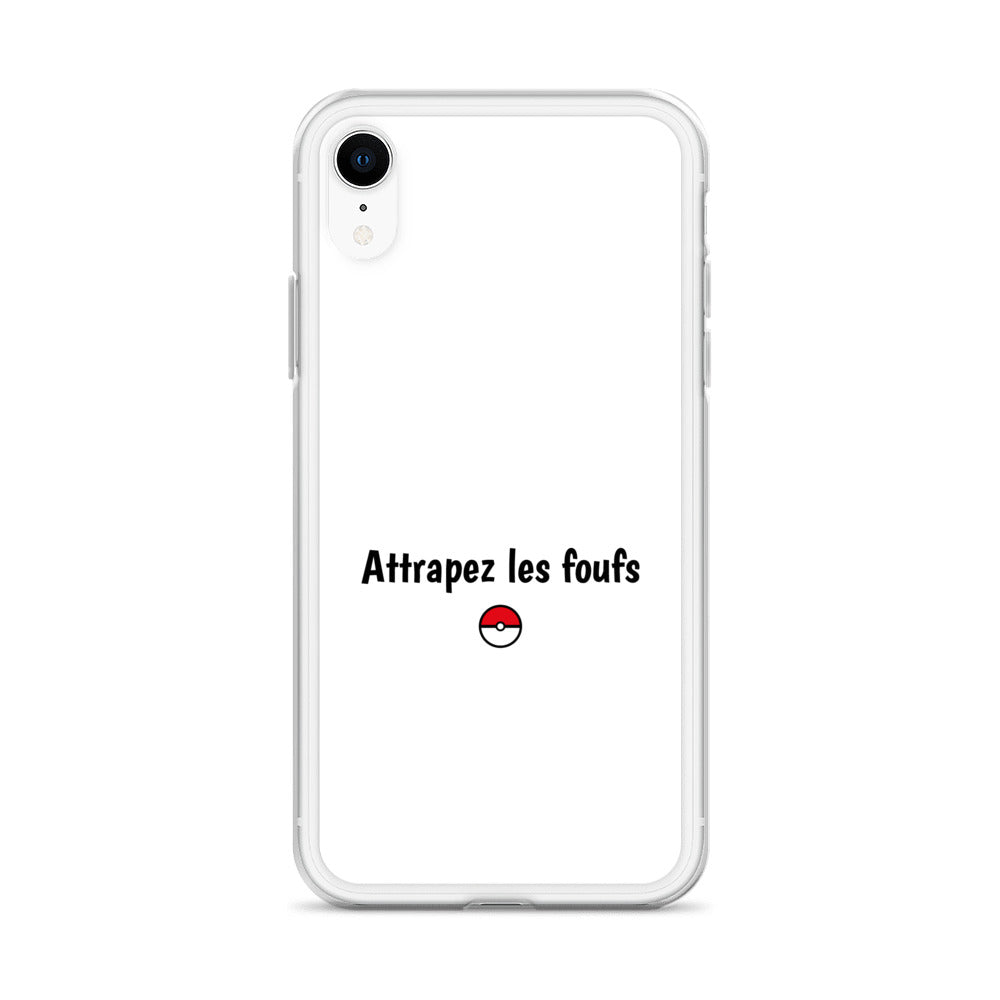 Coque iPhone Attrapez les foufs - Sedurro