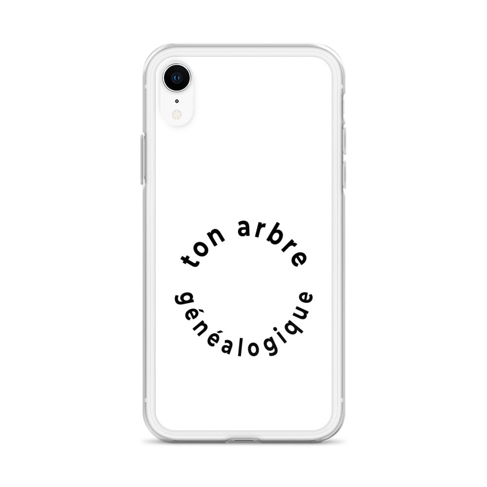 Coque iPhone Ton arbre généalogique en forme de cercle - Sedurro