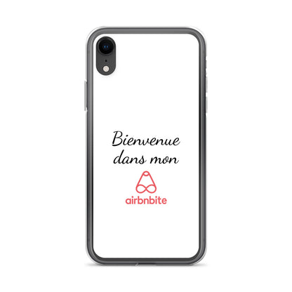 Coque iPhone Bienvenue dans mon airbnbite - Sedurro