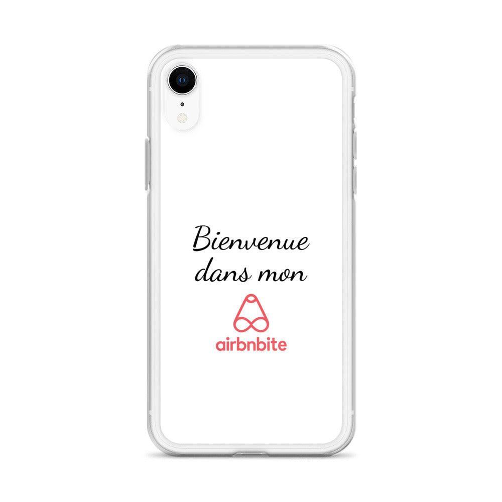 Coque iPhone Bienvenue dans mon airbnbite - Sedurro