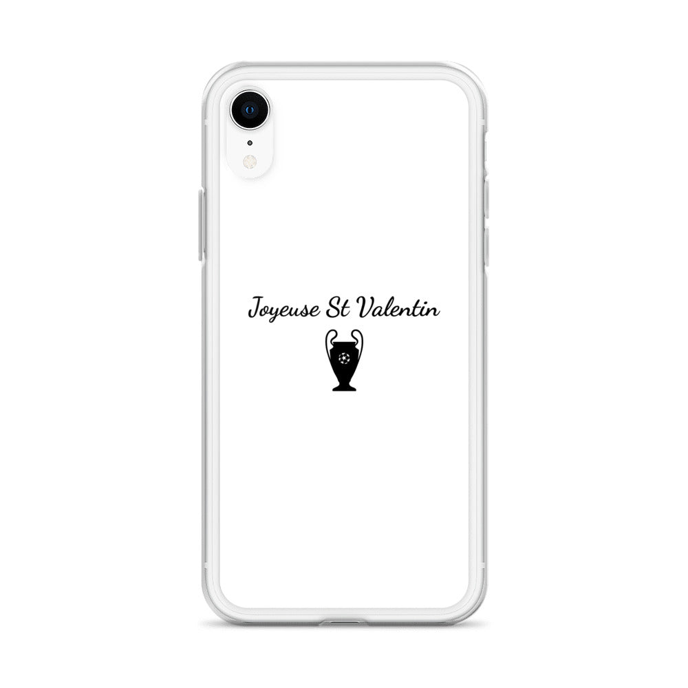 Coque iPhone Joyeuse Saint Valentin Ligue des Champions - Sedurro