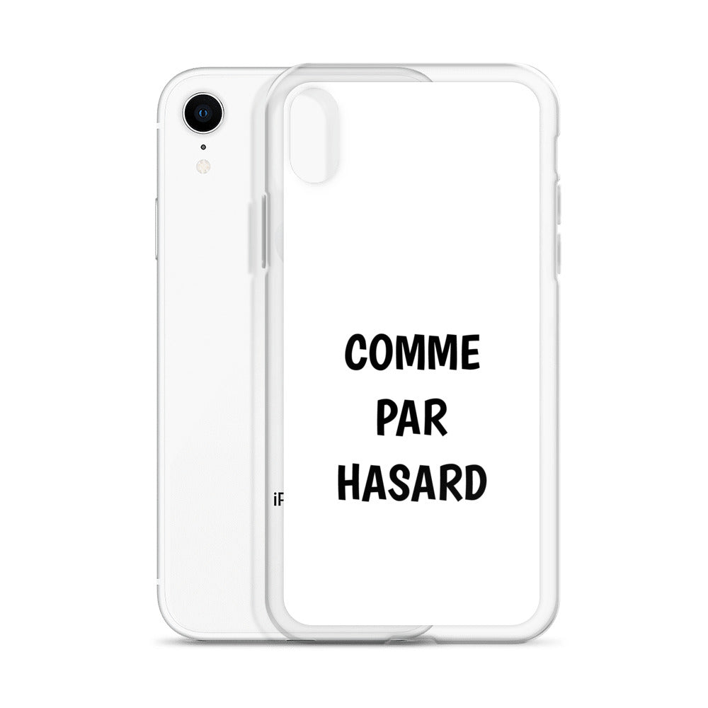 Coque iPhone Comme par hasard - Sedurro