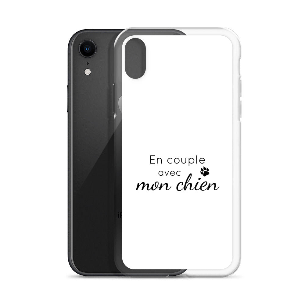 Coque iPhone En couple avec mon chien - Sedurro