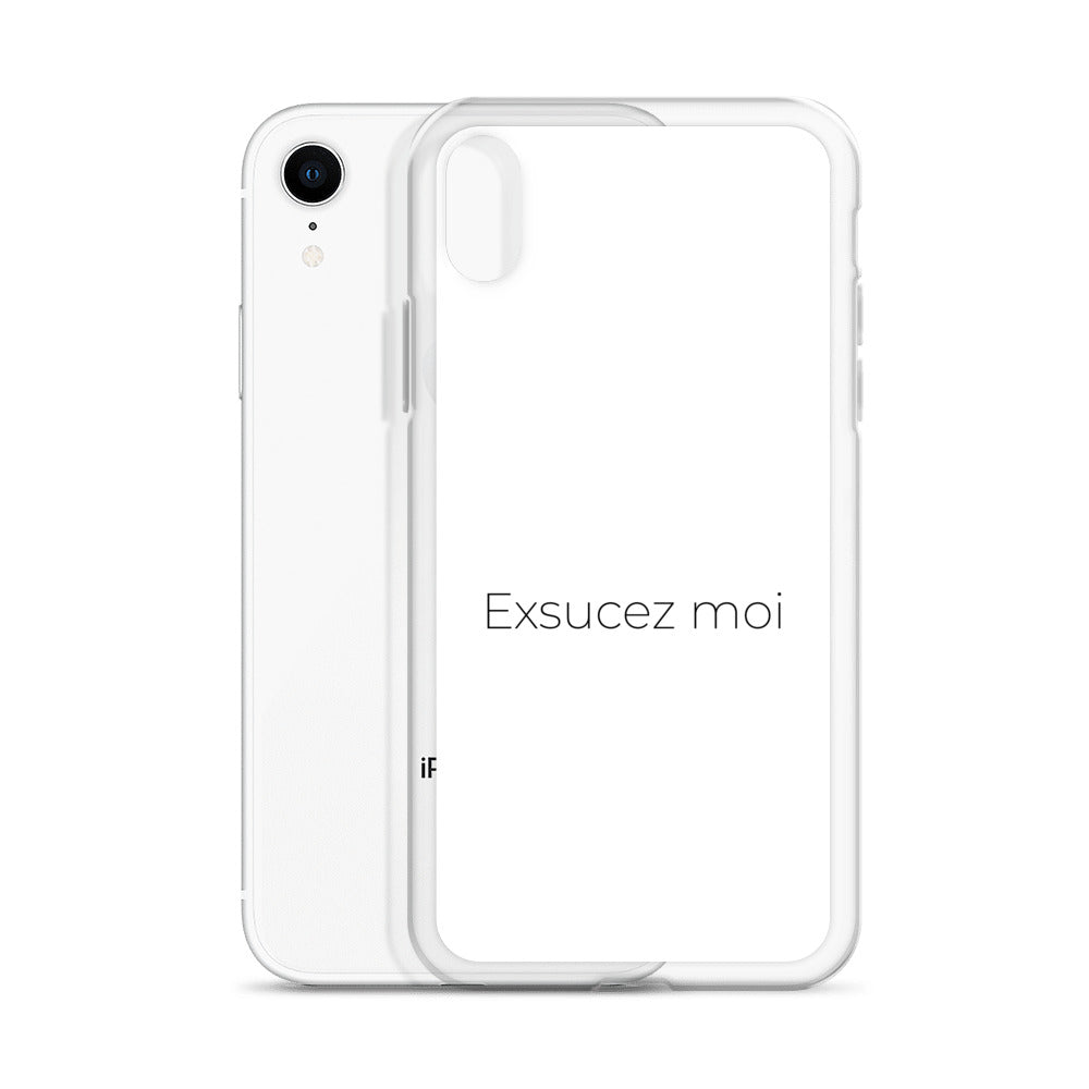 Coque iPhone Exsucez moi - Sedurro