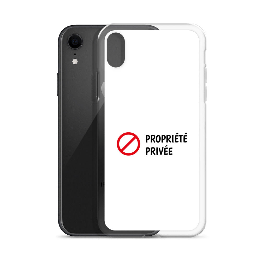 Coque iPhone Propriété privée - Sedurro