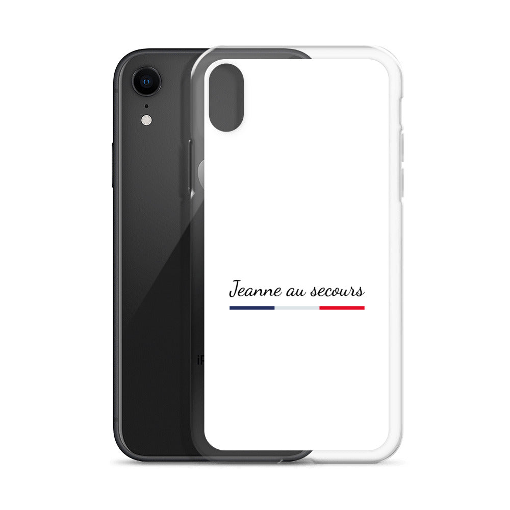 Coque iPhone Jeanne au secours - Sedurro