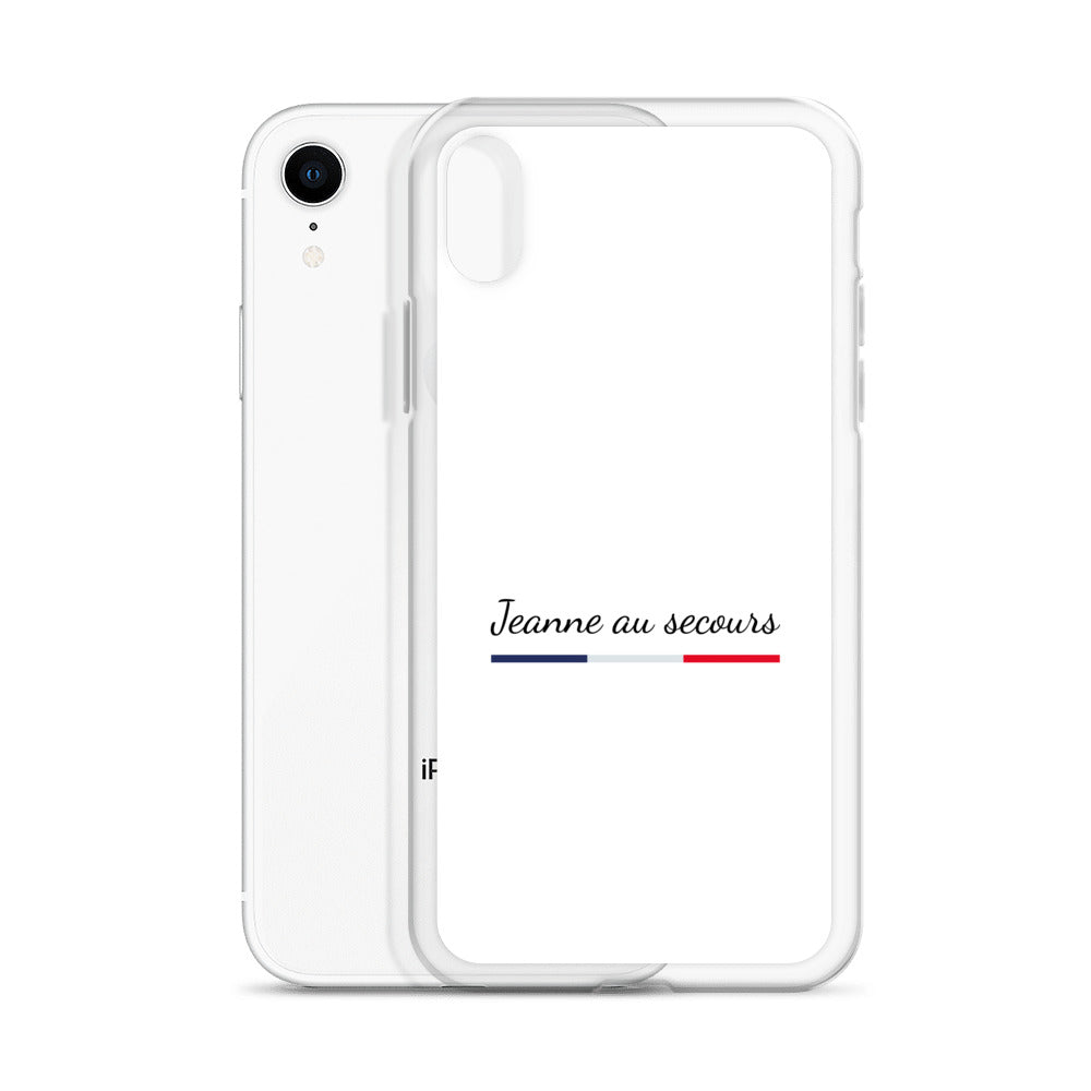 Coque iPhone Jeanne au secours - Sedurro